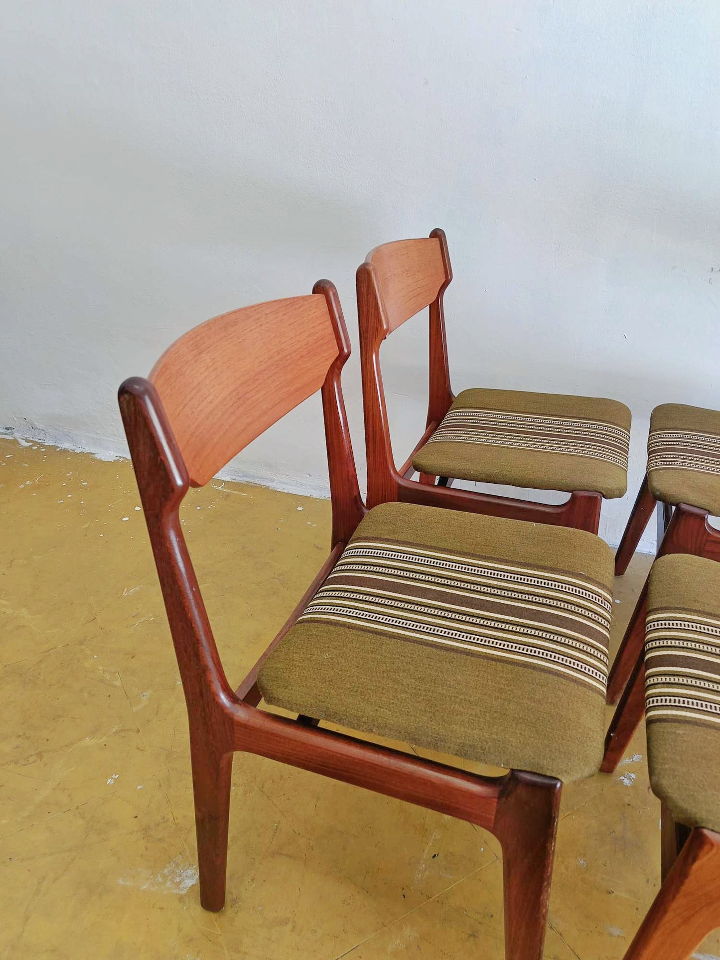 Sedie design danese originale vintage anni 60 [91vnt] misure L.46 H.78/45 P.45