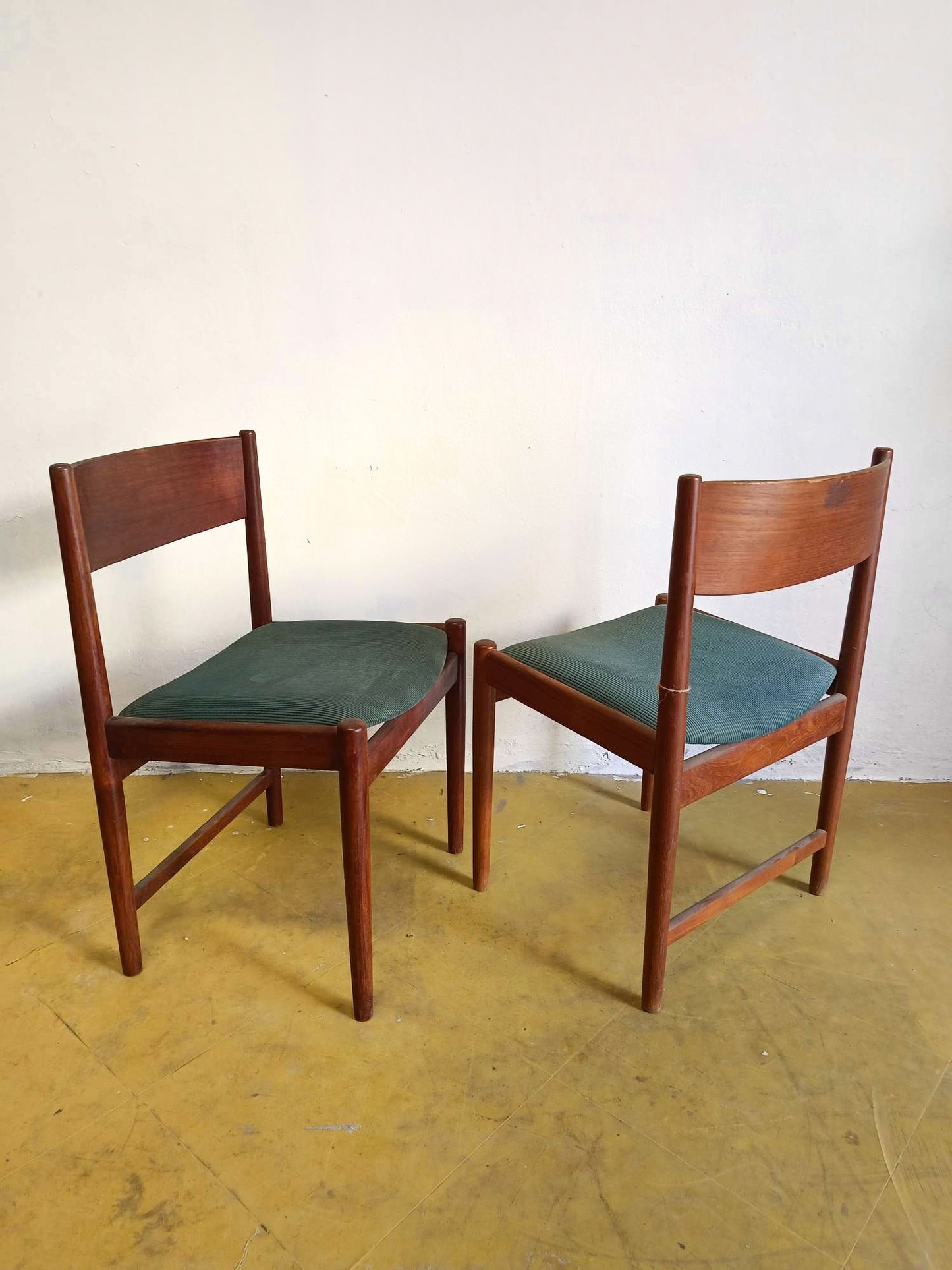 Sedie Kurt Ostervig per Sibast design danese originale vintage anni 50 [mko-sibast] misure H.80/48 L.50 P.46