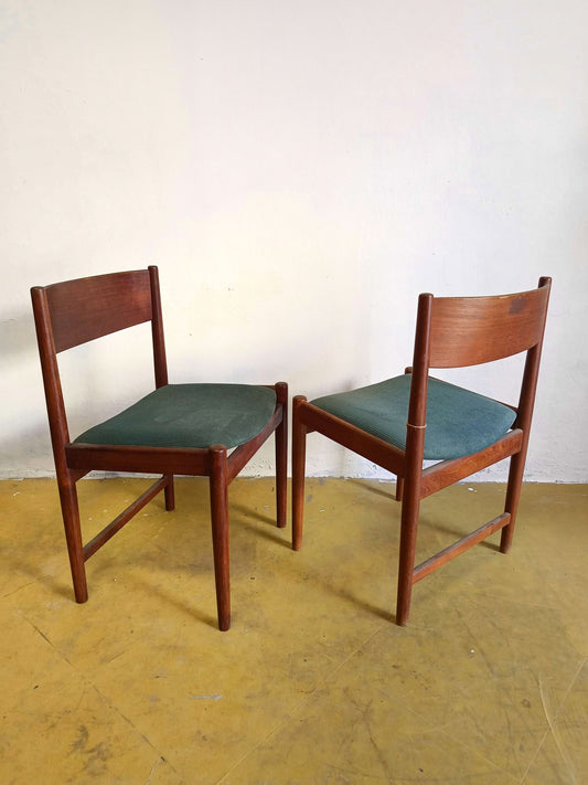 Sedie Kurt Ostervig per Sibast design danese originale vintage anni 50 [mko-sibast] misure H.80/48 L.50 P.46