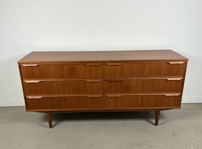 Sideboard Danese Vintage Anni '50 Teak Ante Cassetti Orizzontale 160cm | IN ARRIVO A GENNAIO