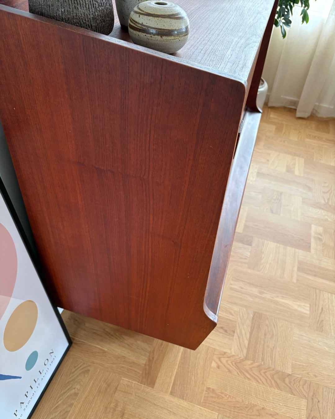 Armadio teak due ante e cassetti | design danese anni '60 | 99vnt30