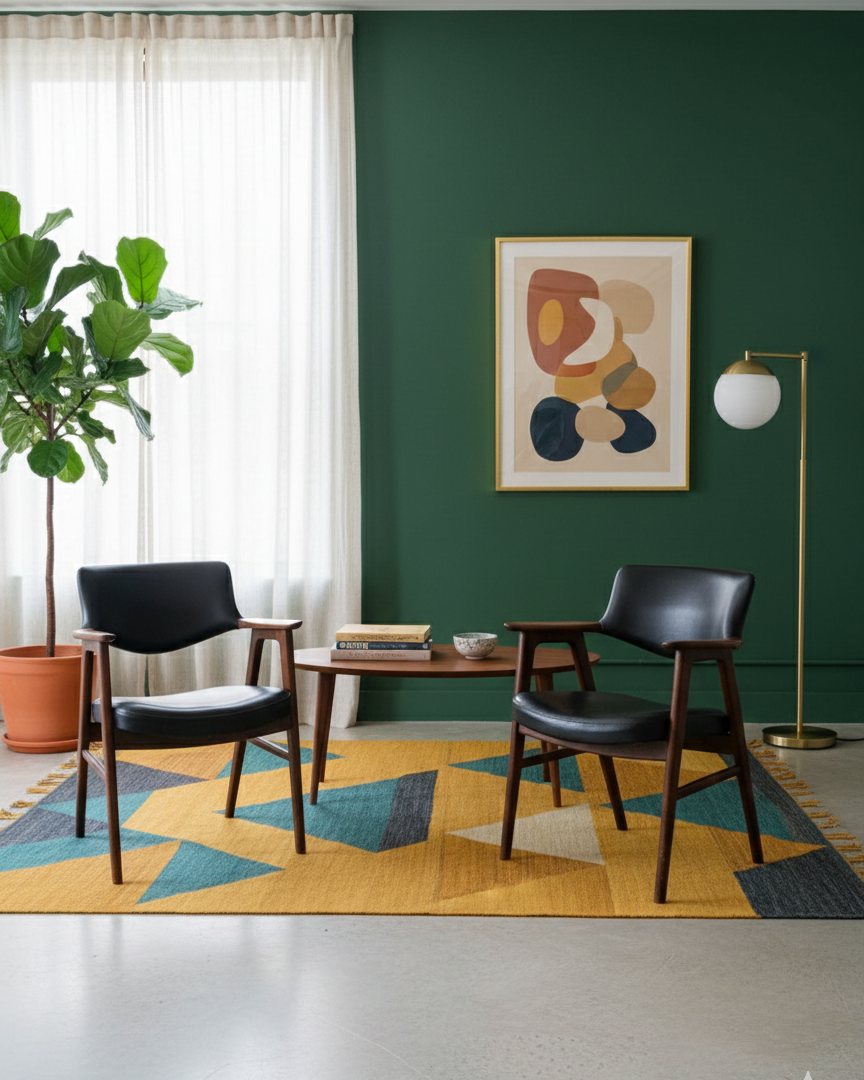 Poltroncine coppia Erik Kirkegaard Danese Vintage Anni '50 Teak Elegante