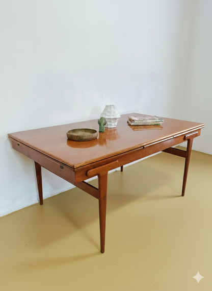 Tavolo Allungabile Teak Ejvind A Johansson Vintage Danese Anni 50 | 160cm