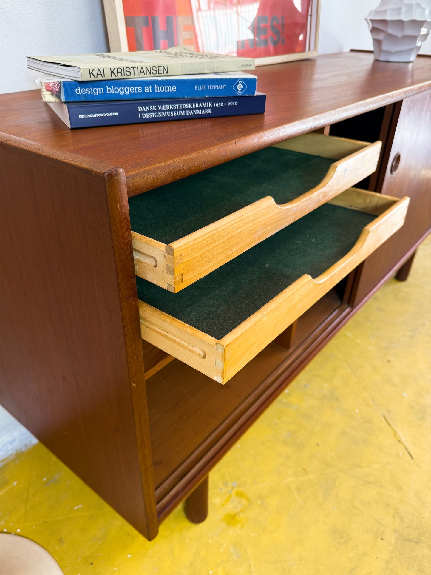 Sideboard design danese vintage anni 50 [82vnt] misure L.144 H.69 P.44