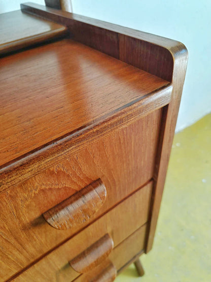 Credenza design danese vintage anni 50 [91vnt5] misure L.88 H.128 P.42