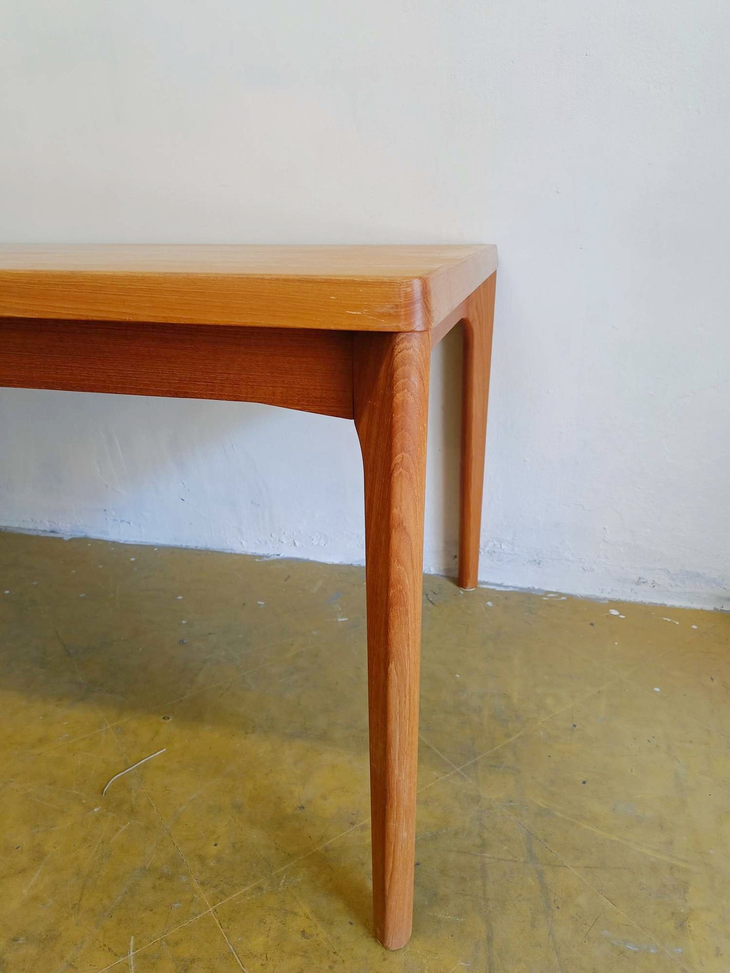 Tavolo Henning Kjærnulf rettangolare allungabile Danese Vintage Anni '60 Quercia 139cm