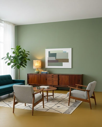 Sideboard Danese Palissandro 300cm | Ante Scorrevoli Cinque Cassetti