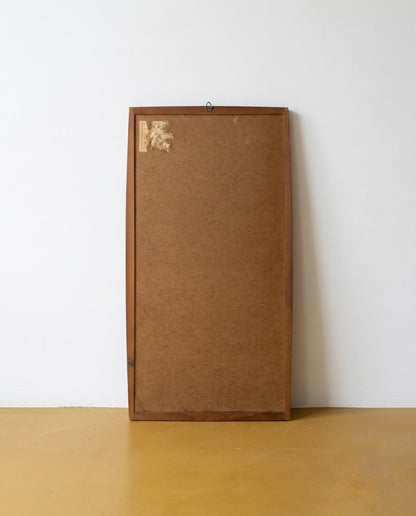Specchio vintage design svedese originale anni 50 | H.70cm | 74st3