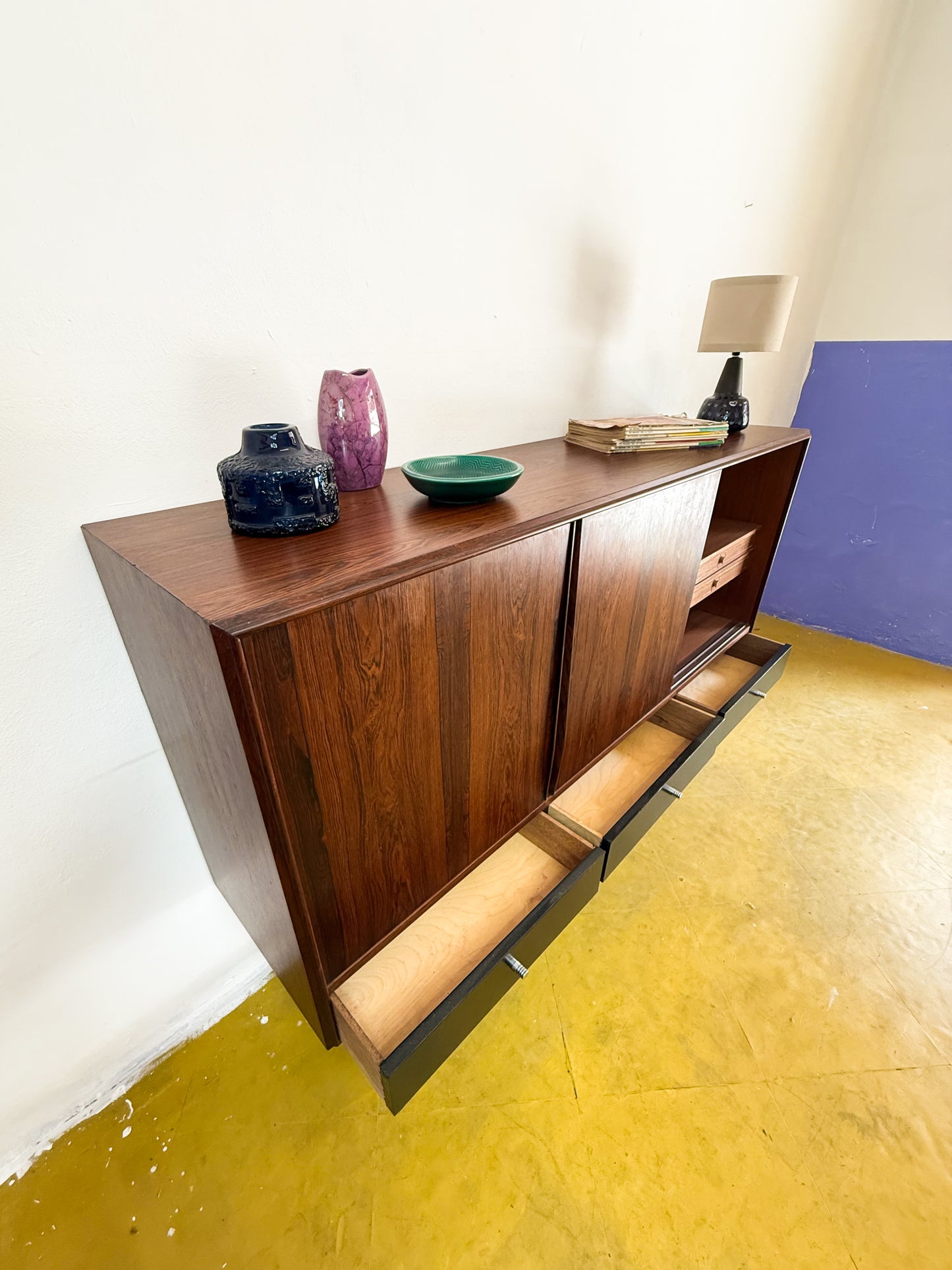 Credenza design danese originale anni 60 [pali] misure L.165 H.113 P.44