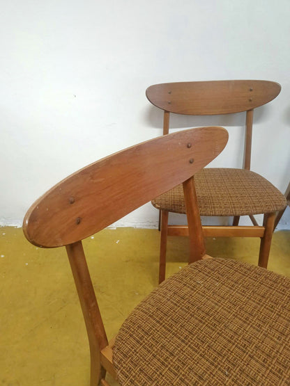 Sedie Farstrup Modello 210 Danesi Vintage Anni '50 Teak | set 4 sedie
