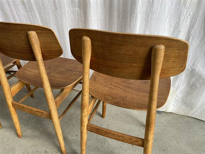 Sedie Illum Wikkelso vintage design danese anni 60 [j44130] misure su richiesta
