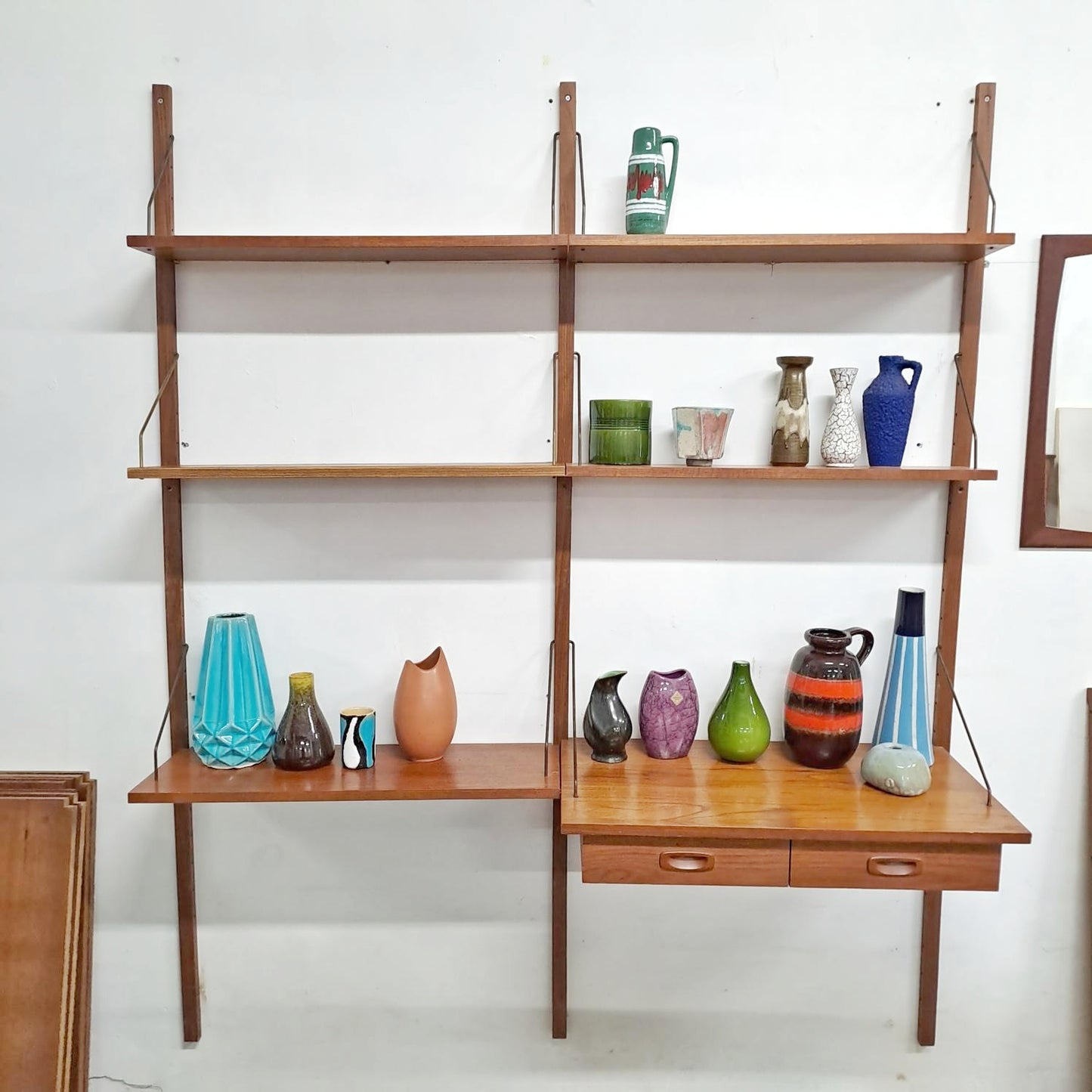 Libreria design danese vintage anni 50 [62ste-studio]