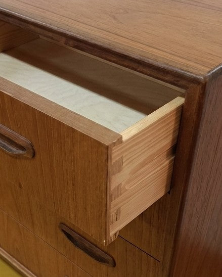 Cassettiera Teak Danese Anni 50 | 100cm | 95vnt100