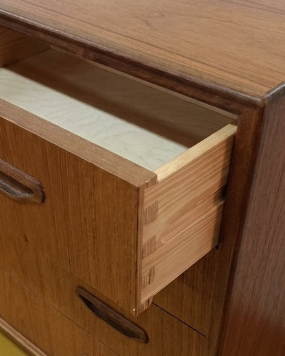 Cassettiera Teak Danese Anni 50 | 100cm | 95vnt100