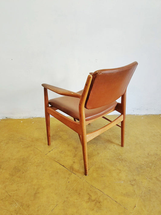 Poltroncina Arne Vodder Danese Vintage Anni '50 Teak
