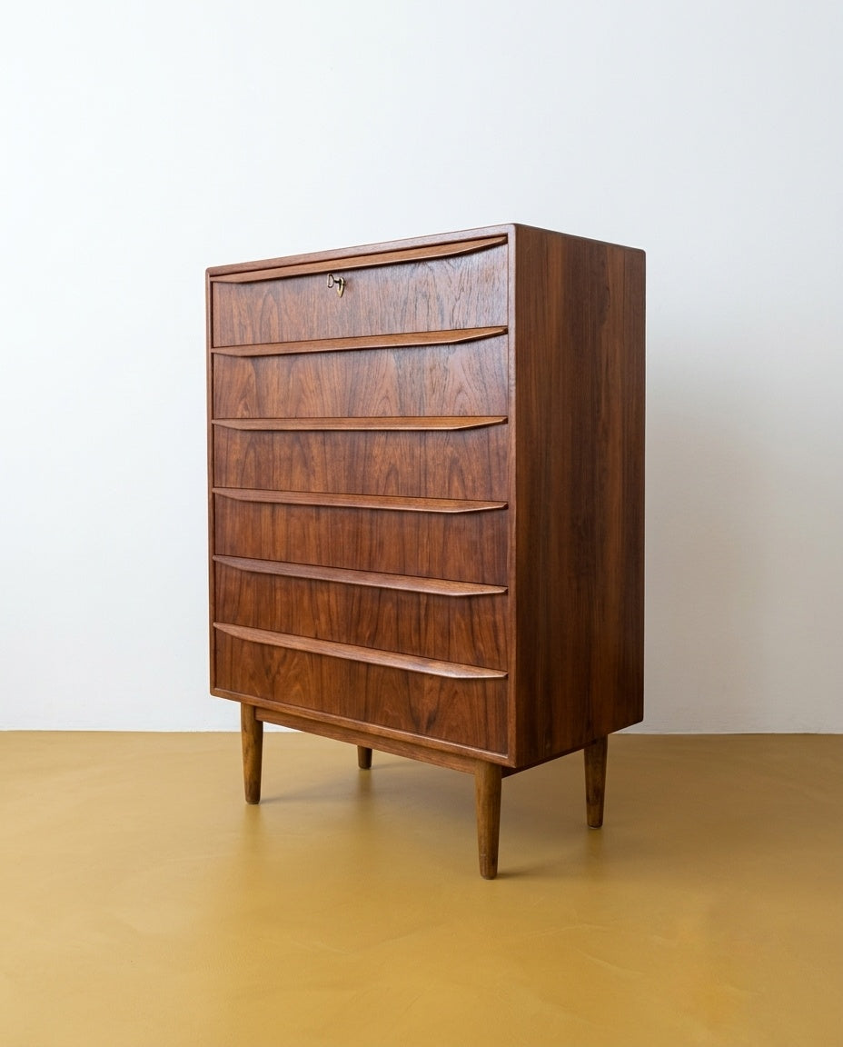 Cassettiera Teak Danese Anni 50 | Xvnt