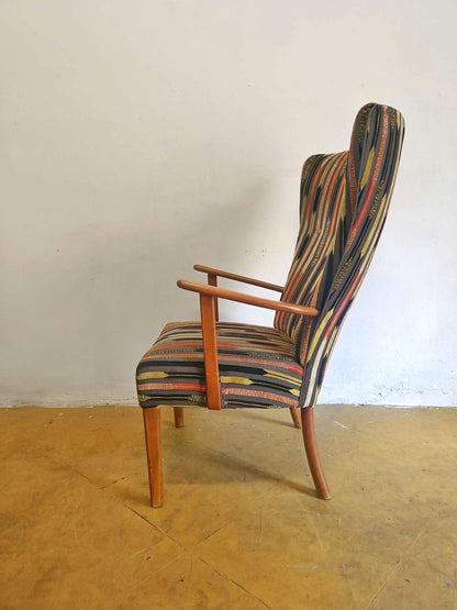Poltrona Vintage Danese Teak Anni '50 |  Ristoffata