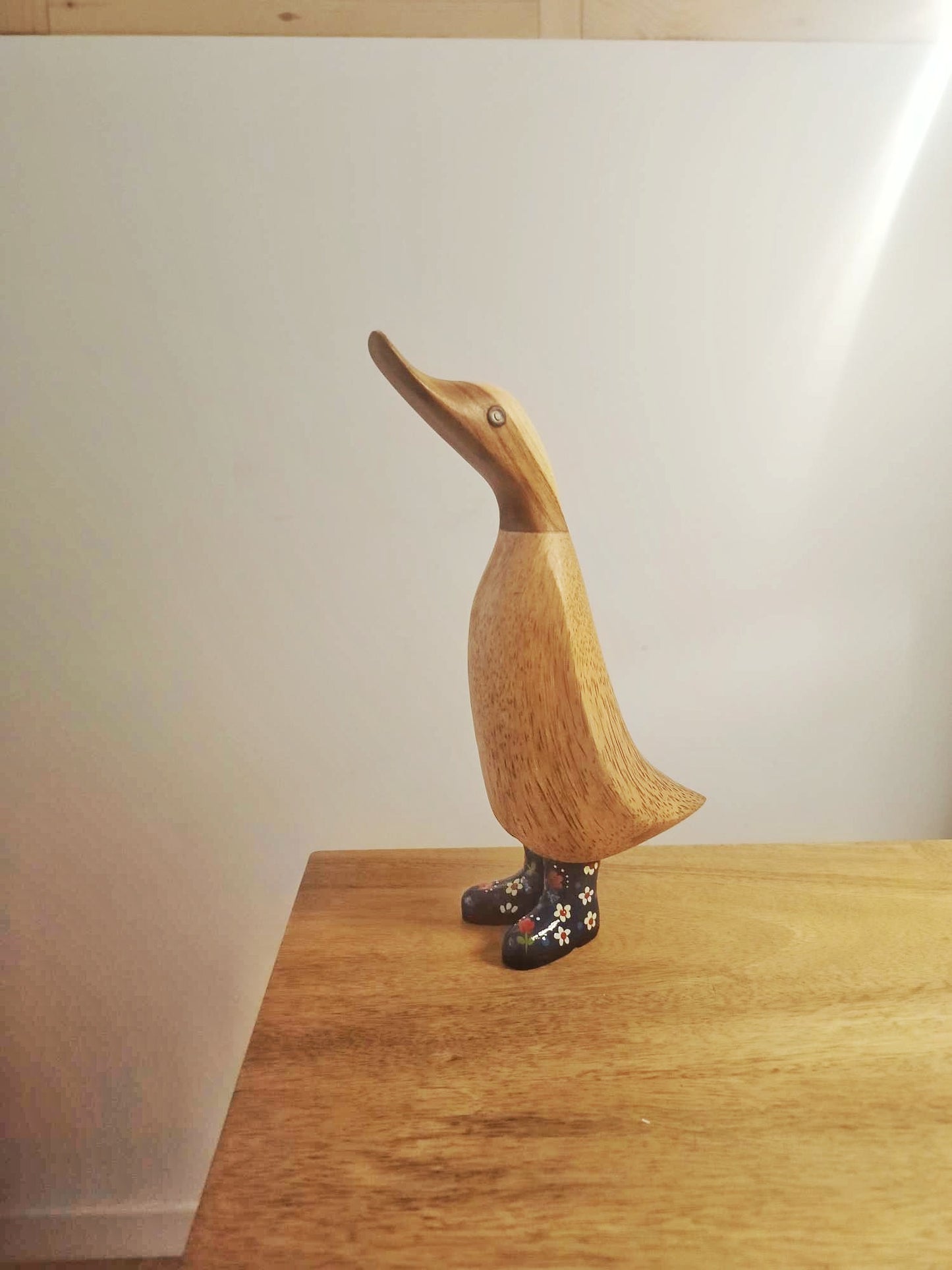 Papera a fiori stivale blu [1]