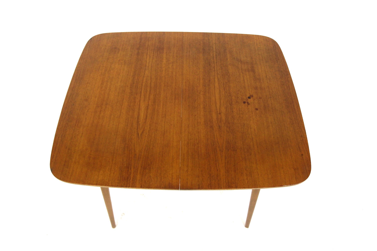 Tavolo squadrato design svedese vintage anni 50 | 99sw27113 misure L.106*94+2*42 H.73