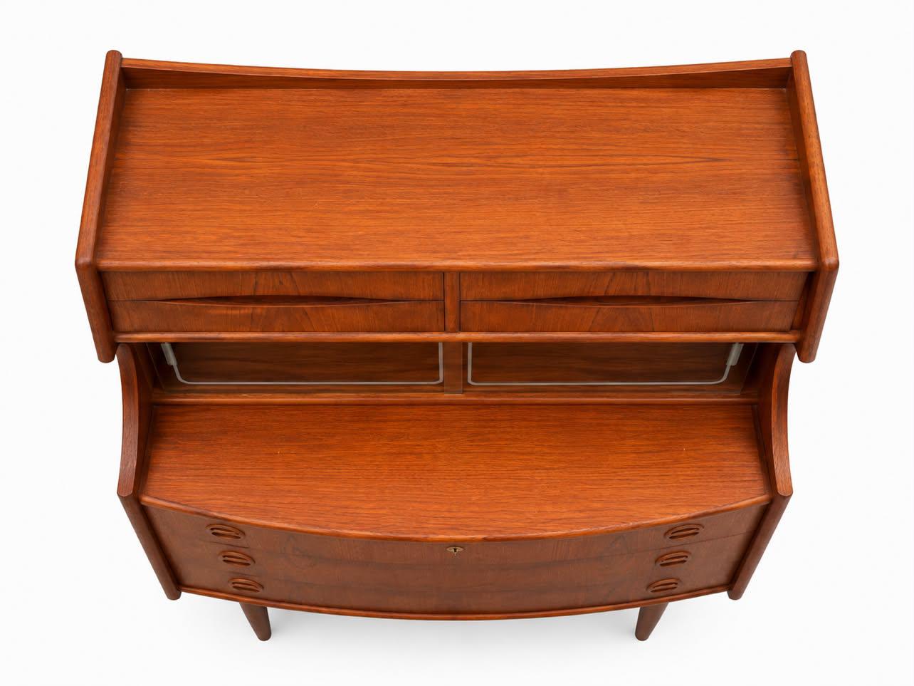 Scrittoio Danese Anni '50 Teak | Restaurata | 99vnt-sec