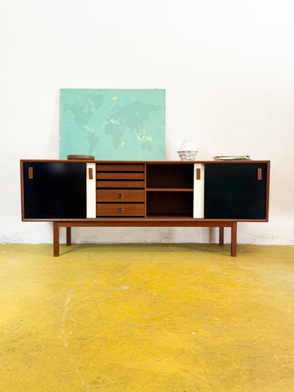 Sideboard design danese vintage anni 50 [87c-vnt] misure L.199 H.76 P.49