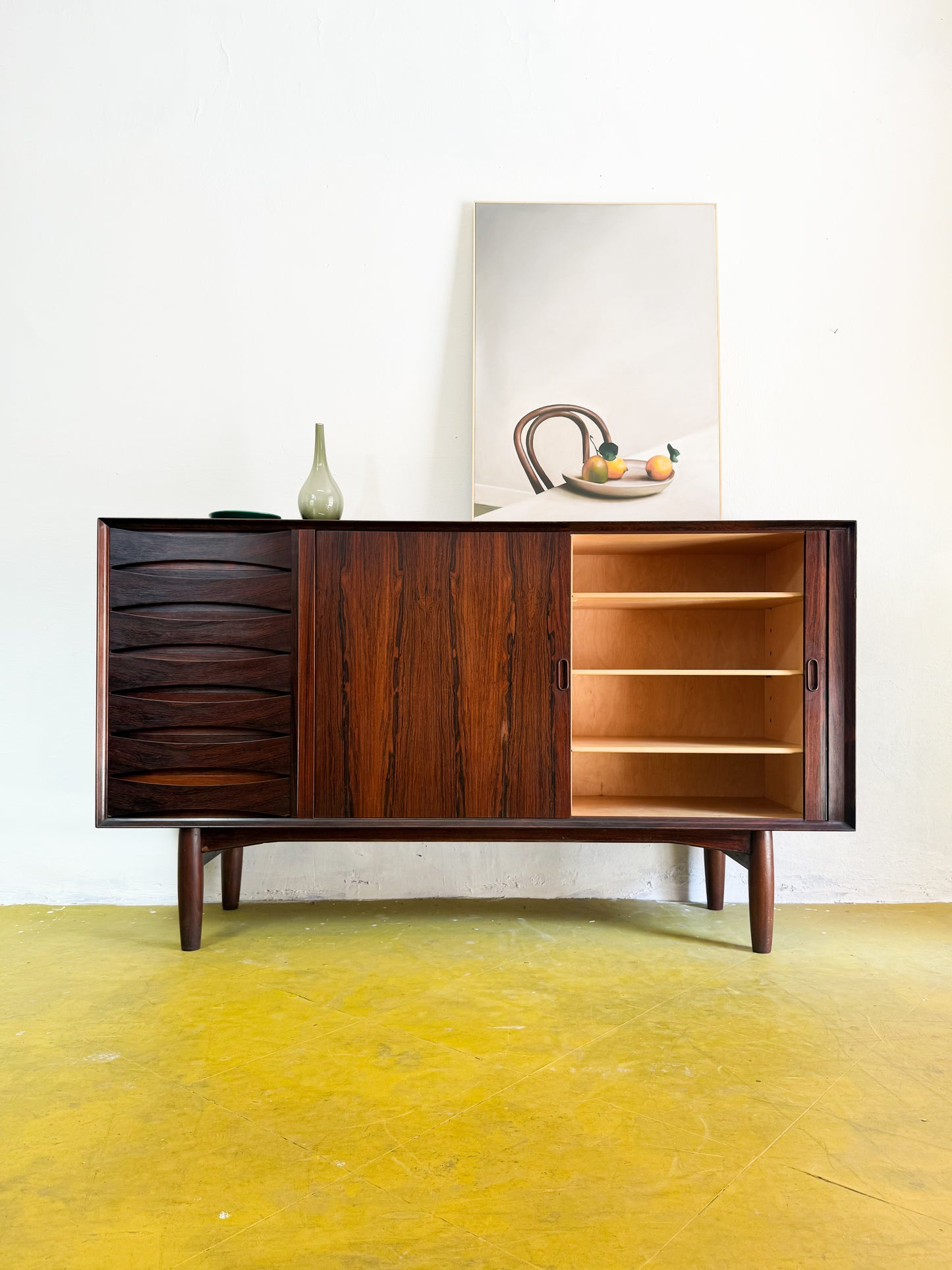 Credenza Arne Vodder n.63 design danese originale anni 60 [vodder] misure L.183 P.49 H.110