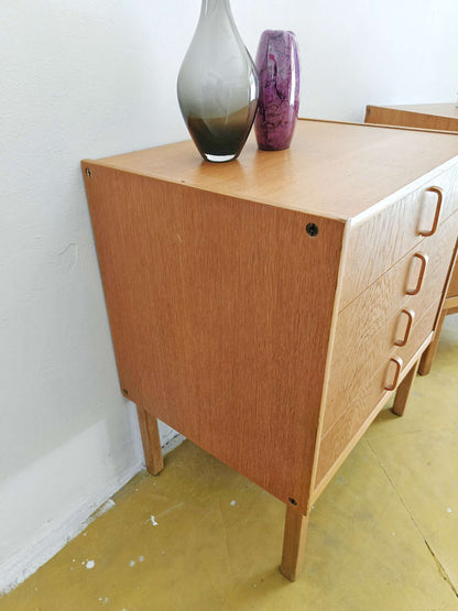 Comodini / cassettiere Bertil Fridhagen design svedese vintage anni 60 [84sw24712+24735] misure L.62 H.72 P.45