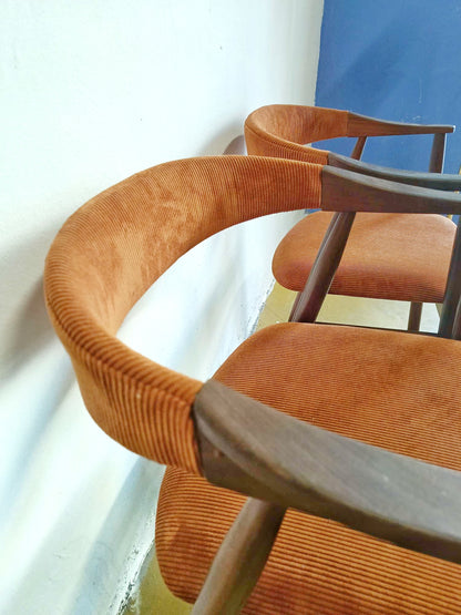 Sedie Thomas Herlev n.213 design danese originale vintage anni 50 [58j-61j-37845+38174] misure H.72/43 L.56 P.46