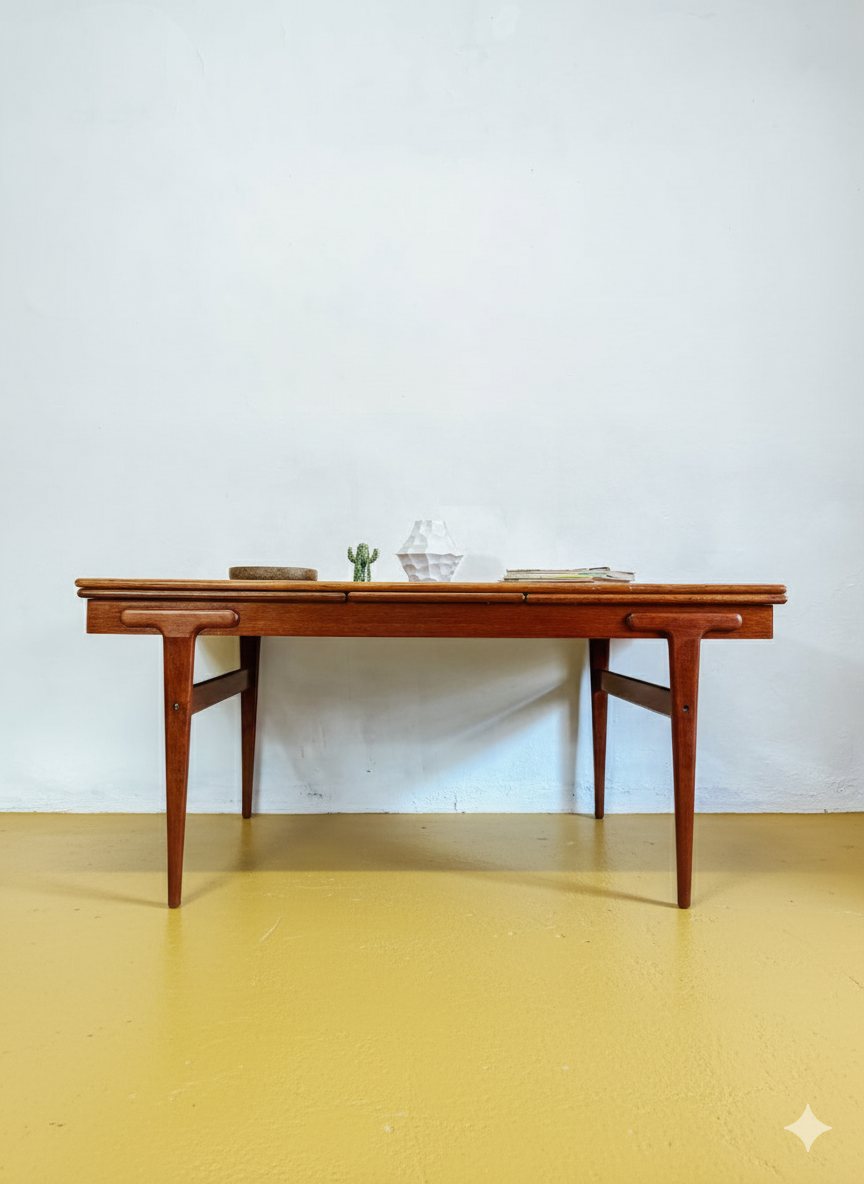 Tavolo Allungabile Teak Ejvind A Johansson Vintage Danese Anni 50 | 160cm