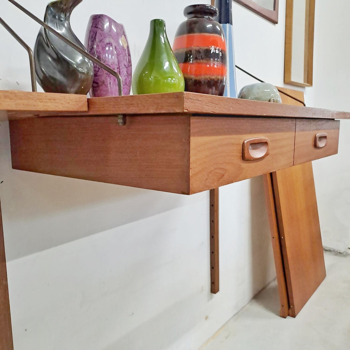 Libreria design danese vintage anni 50 [62ste-studio]