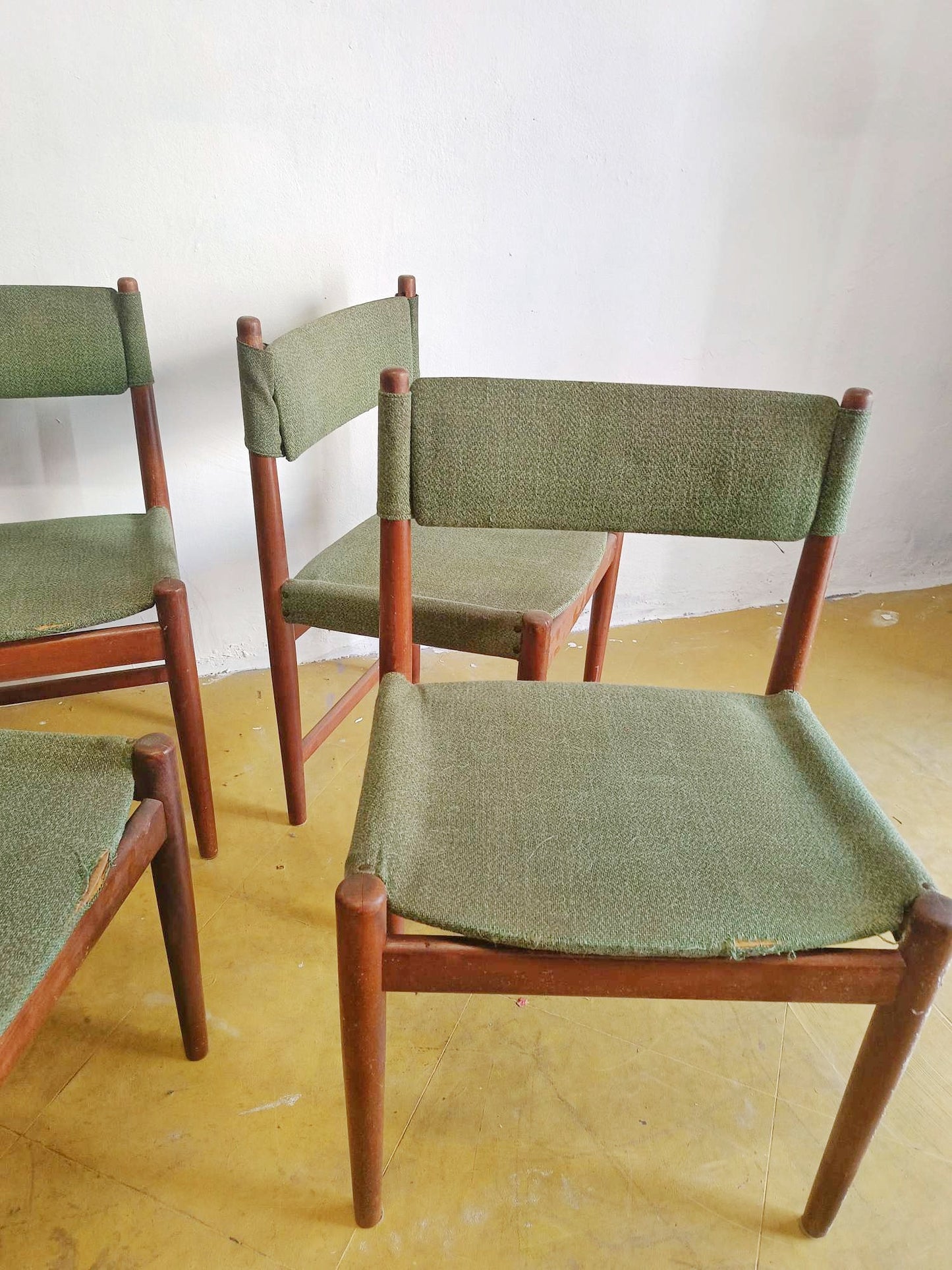 Sedie Kurt Ostervig design danese originale anni 60 [se-kurt] misure L.52 P.43 H.80/46