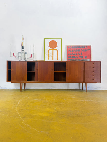 Sideboard design danese vintage anni 50 [91vnt1] misure L.242 H.84 P.42