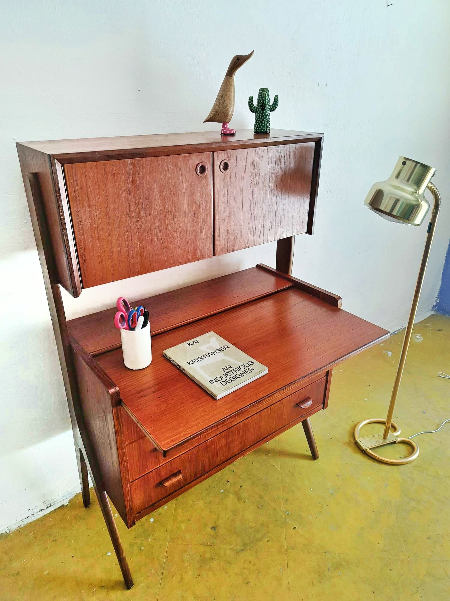 Credenza design danese vintage anni 50 [91vnt5] misure L.88 H.128 P.42