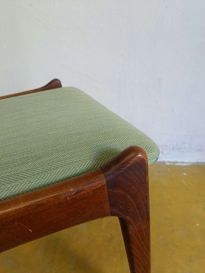 Sedia P.E.Jørgensen design danese originale vintage anni 60 [74st-3b] misure H.77/44 L.48 P.43/50