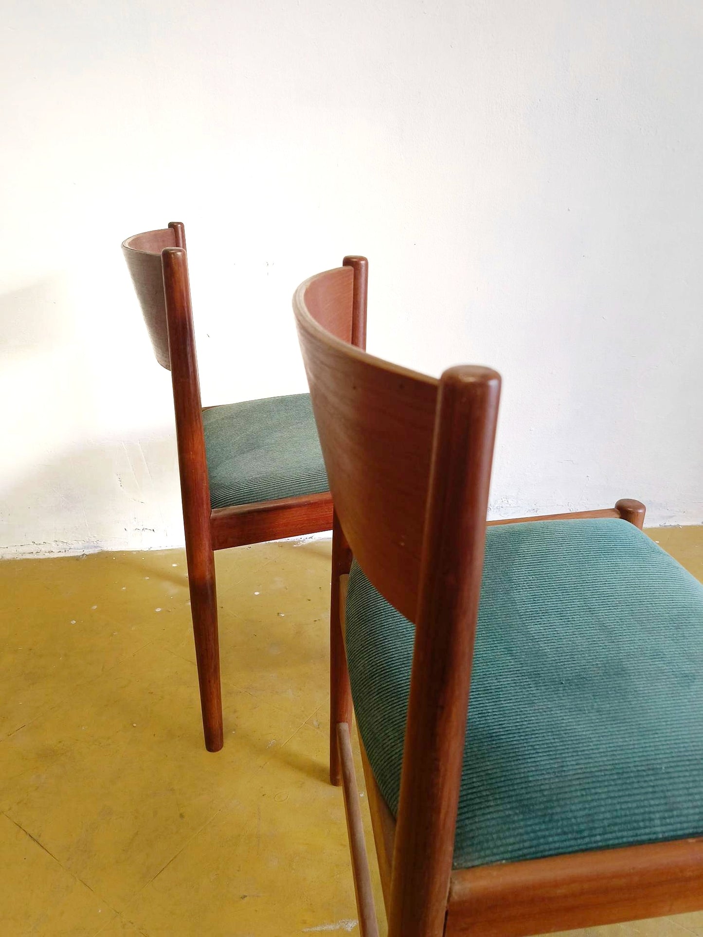 Sedie Kurt Ostervig per Sibast design danese originale vintage anni 50 [mko-sibast] misure H.80/48 L.50 P.46