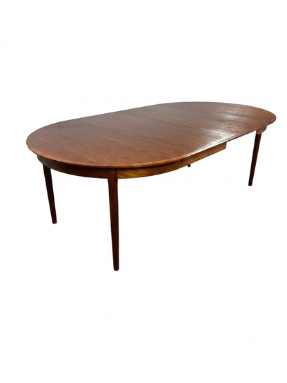 Tavolo rotondo teak Ø121 design danese vintage 1960 | 99ck2463