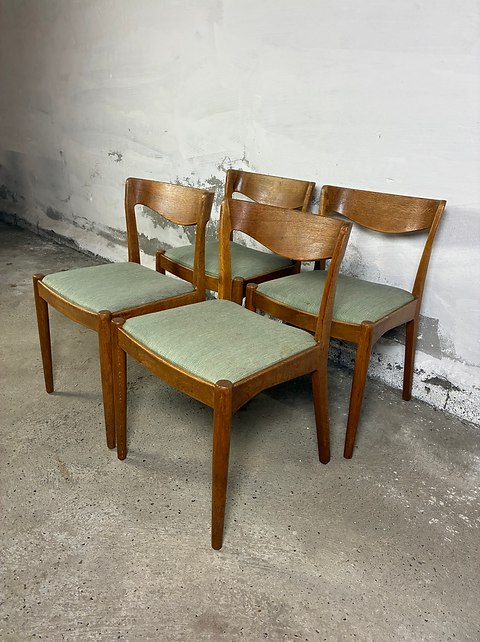 Sedie teak design danese vintage anni 60 [ck2150]