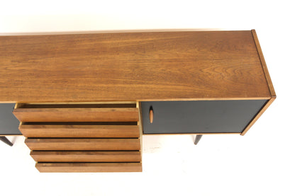 Sideboard design svedese vintage anni 60 [sw27911] misure L.191