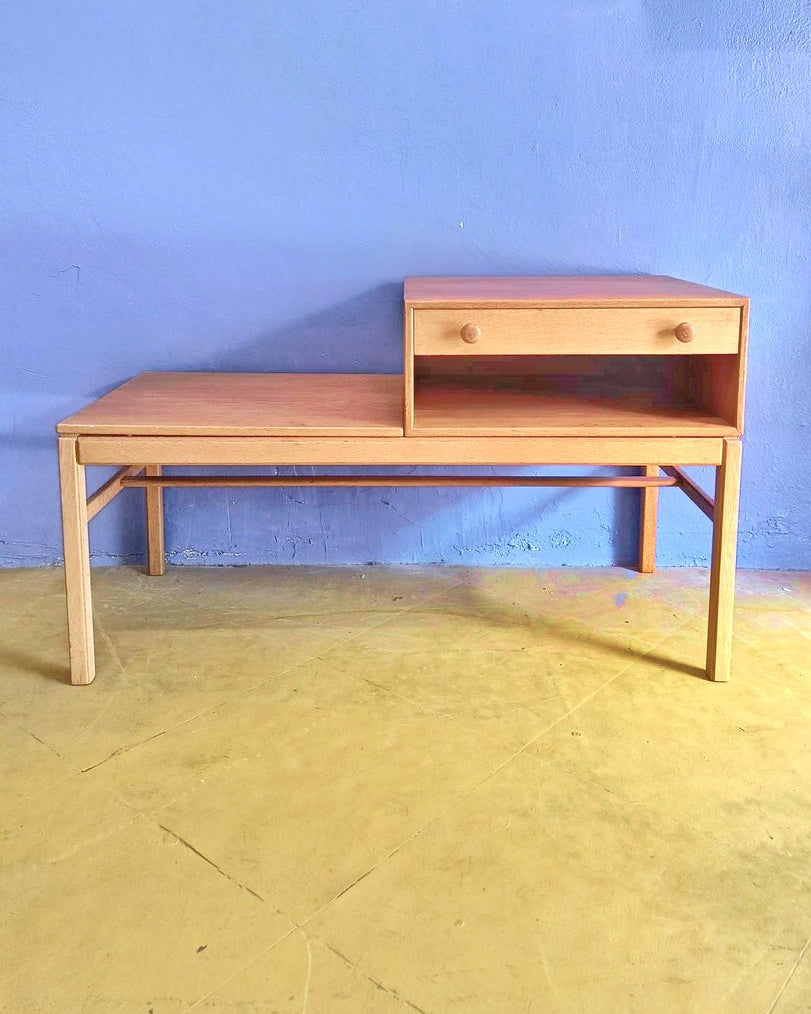 Panca per telefono "Casino" Engström Myrstrand design svedese vintage anni 60 [84sw25737] misure L.100 H.60 P.47