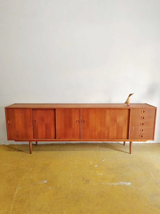 Sideboard design danese vintage anni 50 [91vnt1] misure L.242 H.84 P.42