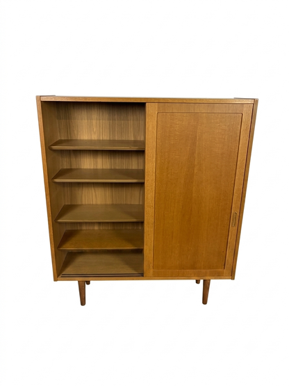 Armadio quercia due ante scorrevoli | design danese anni '60 | L.108 cm | 99ck2427