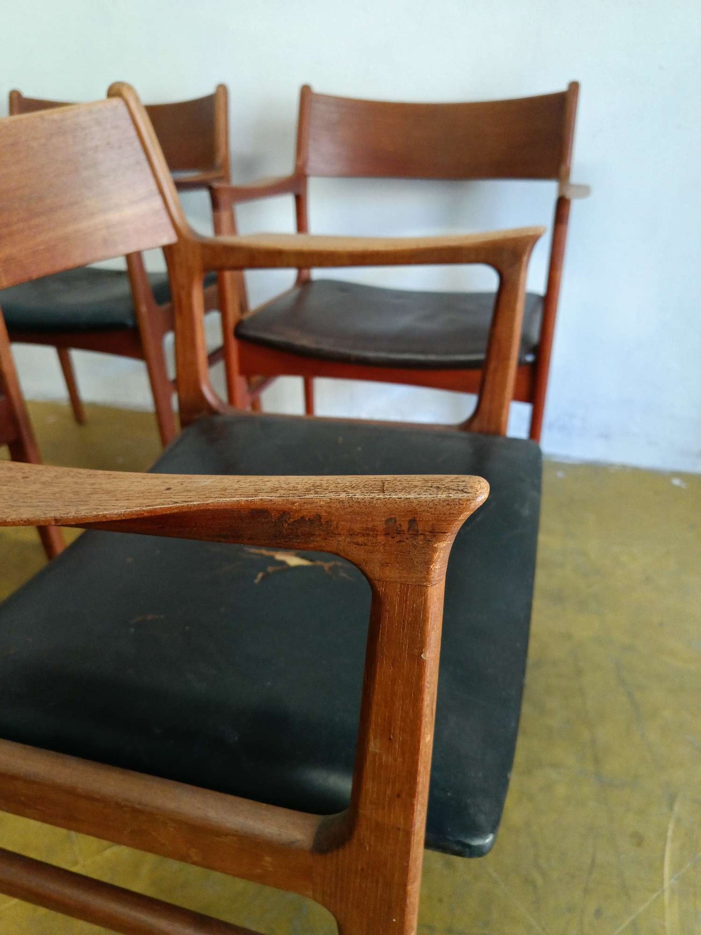 Sedie Aksel Bender Madsen design danese vintage anni 50