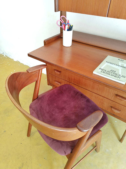 Credenza design danese vintage anni 50 [91vnt5] misure L.88 H.128 P.42