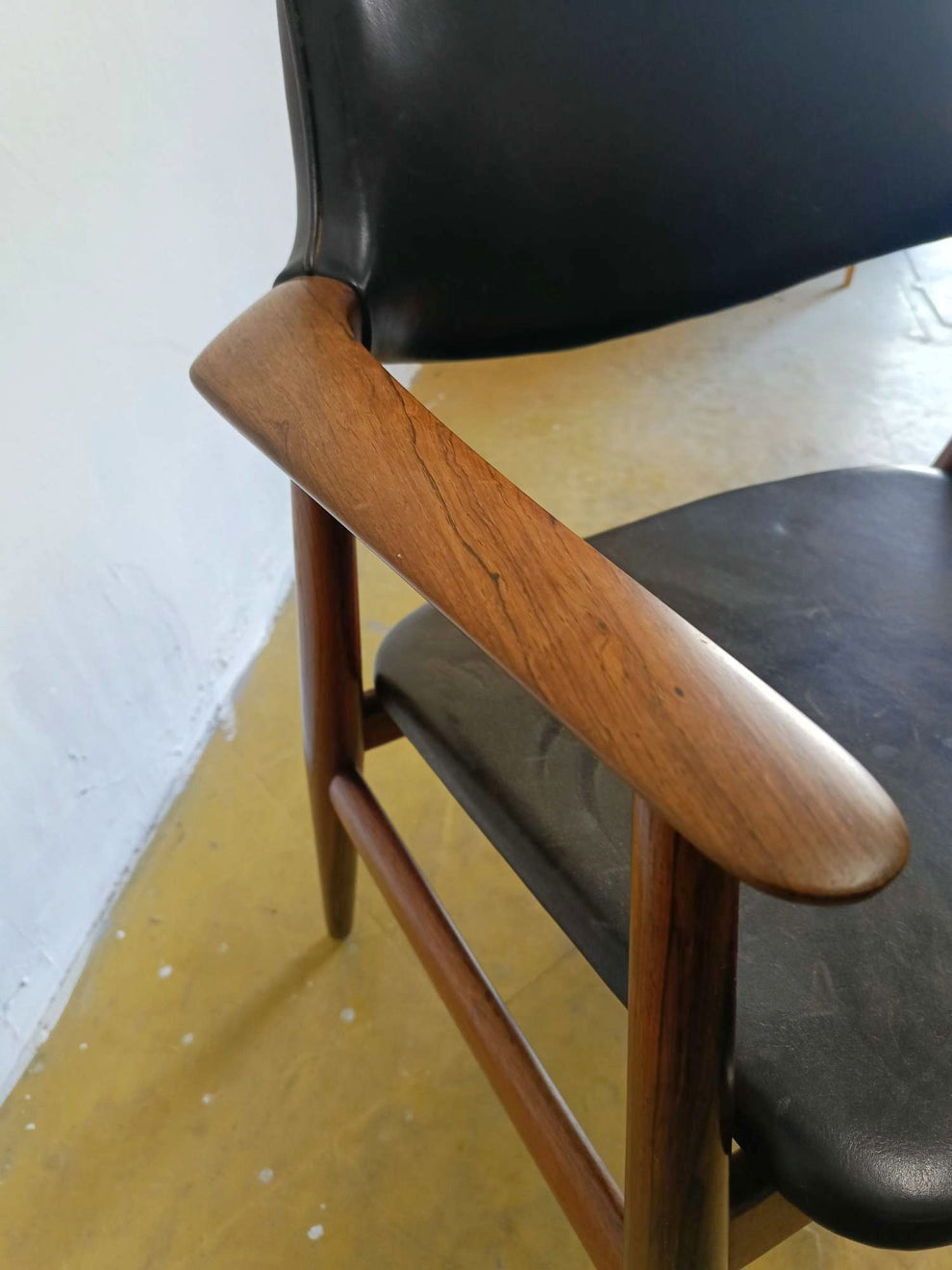 Poltroncina Erik Kirkegaard Danese Vintage Anni '50 Teak