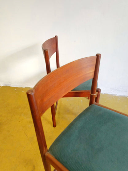 Sedie Kurt Ostervig per Sibast design danese originale vintage anni 50 [mko-sibast] misure H.80/48 L.50 P.46