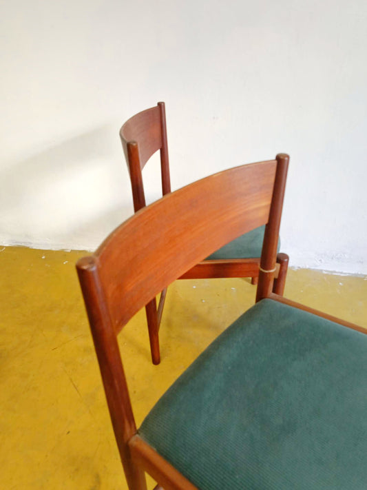 Sedie Kurt Ostervig per Sibast design danese originale vintage anni 50 [mko-sibast] misure H.80/48 L.50 P.46