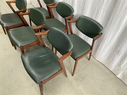 Sedie Kai Kristensen vintage design danese anni 60 [j44116] misure su richiesta