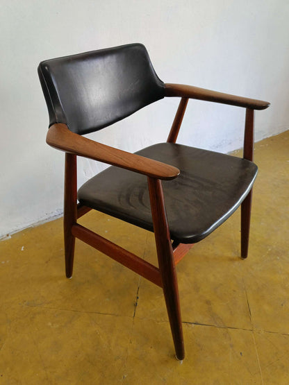 Poltroncina Erik Kirkegaard Danese Vintage Anni '50 Teak
