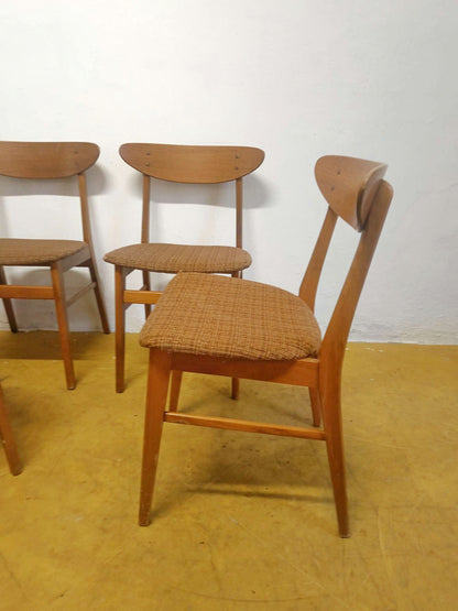 Sedie Farstrup Modello 210 Danesi Vintage Anni '50 Teak | set 4 sedie