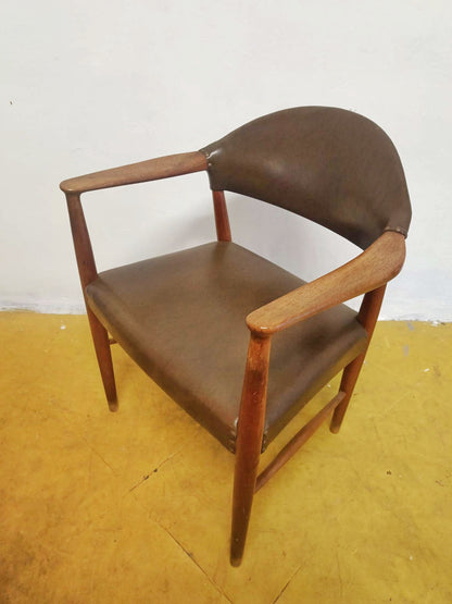 Poltroncina Kurt Olsen teak | braccioli design danese anni 60